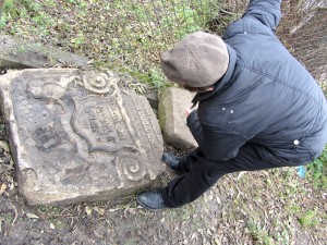 The rabbi's headstone