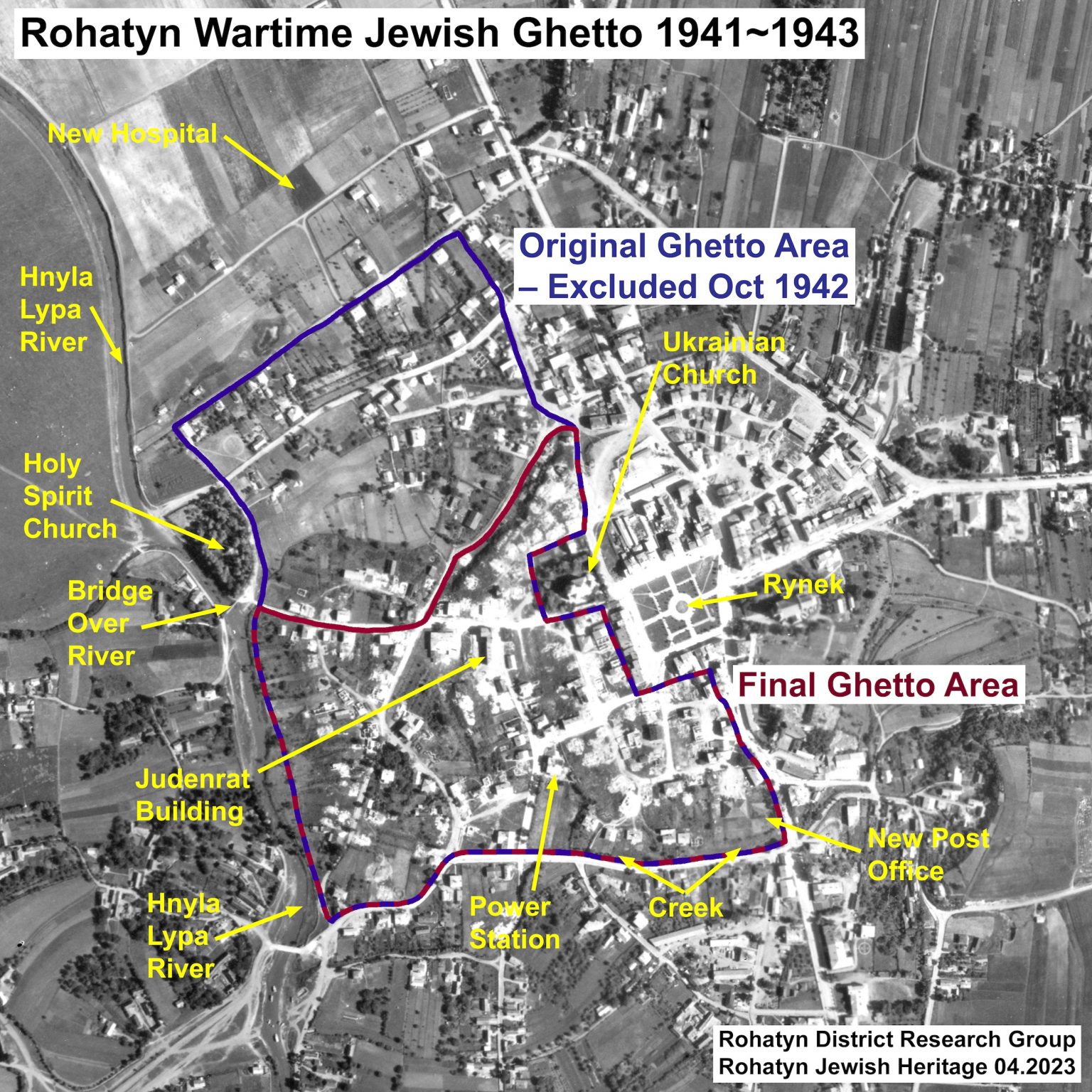 Rohatyn’s Wartime Jewish Ghetto Rohatyn Jewish Heritage